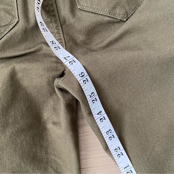 Khaki Olive Green Jeans | Wax Jean - Picture 6 of 11
